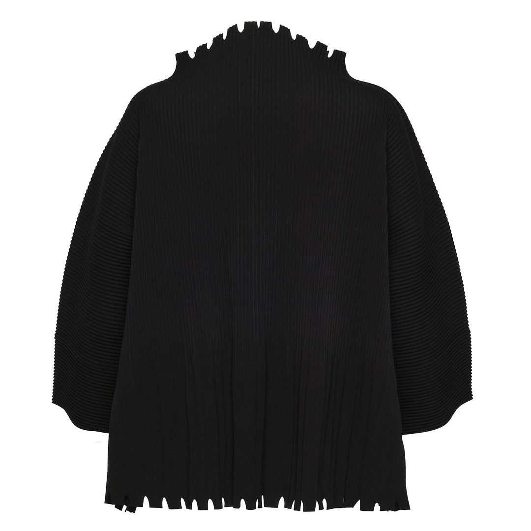 Mellow Fringe Pleats Cardigan