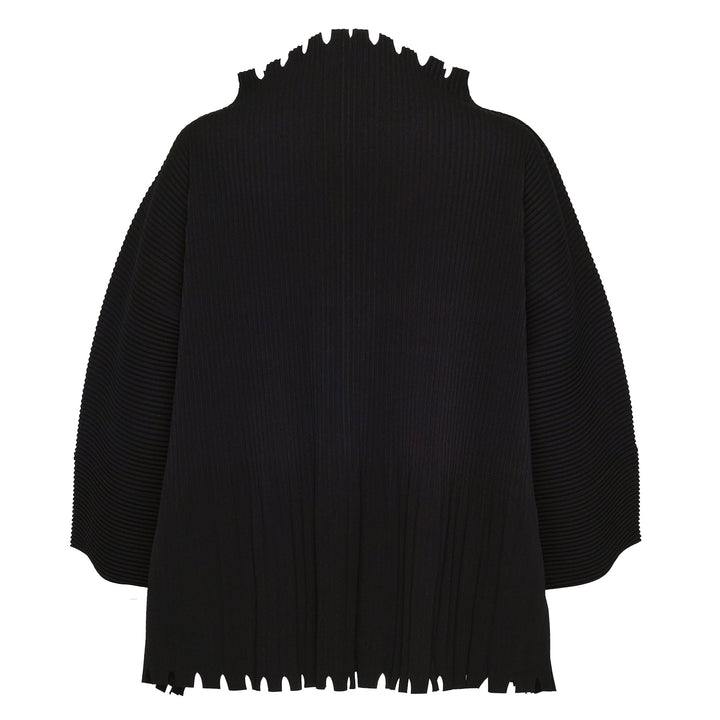 Mellow Fringe Pleats Cardigan