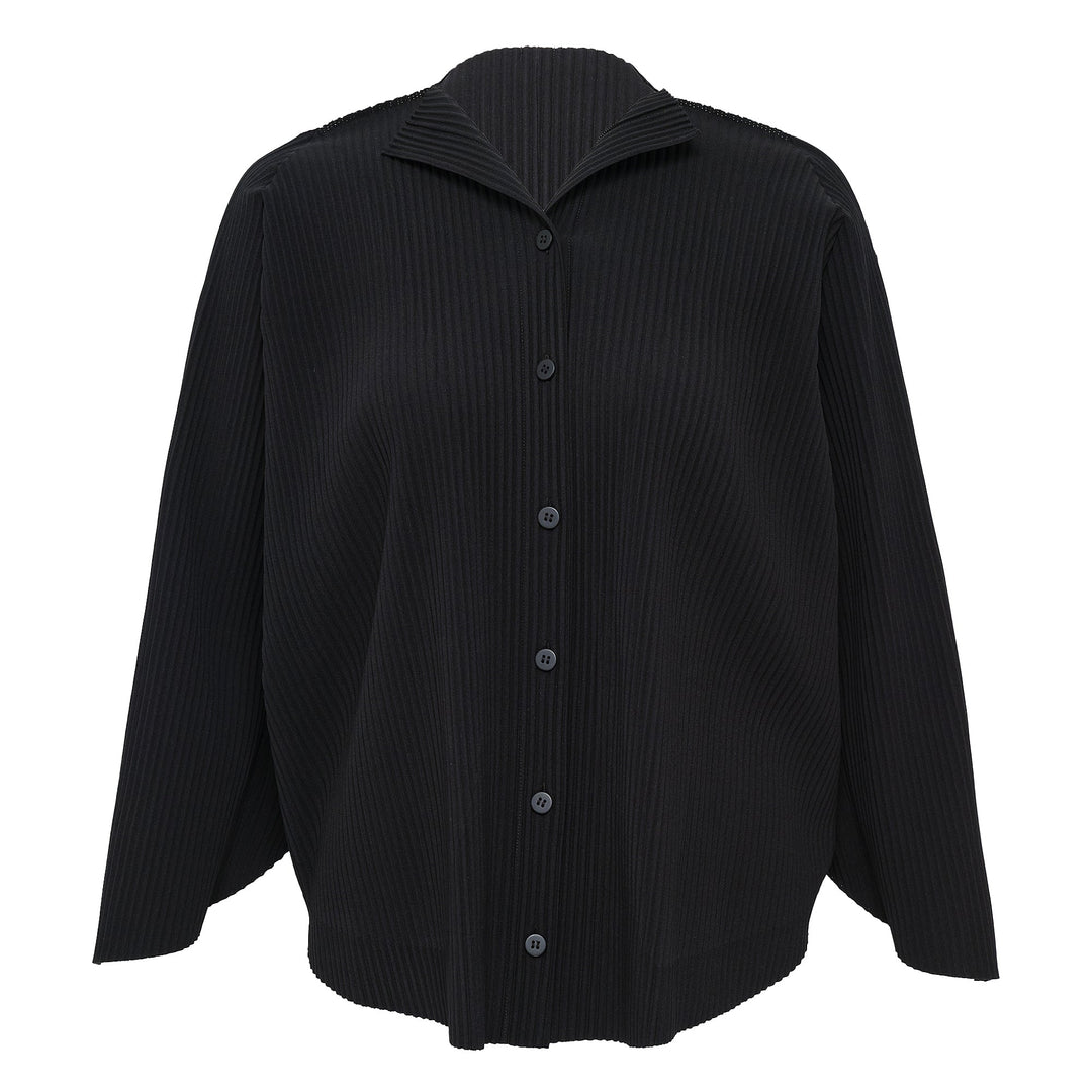 Dot Pleats Cardigan