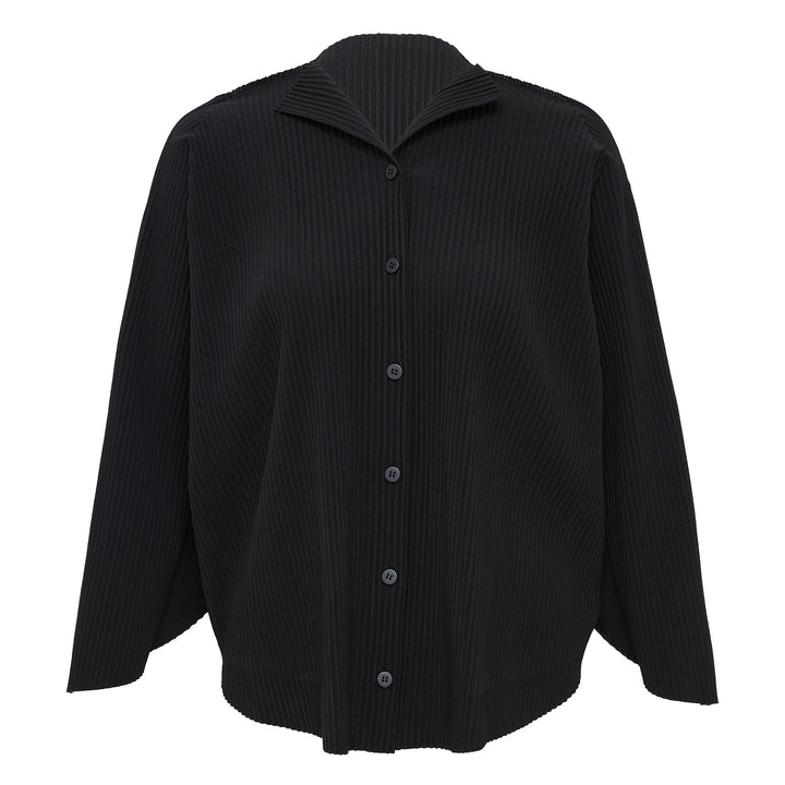 Dot Pleats Cardigan