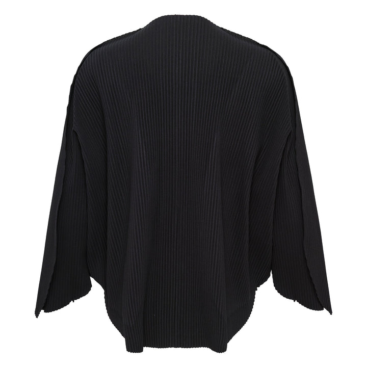 Dot Pleats Cardigan