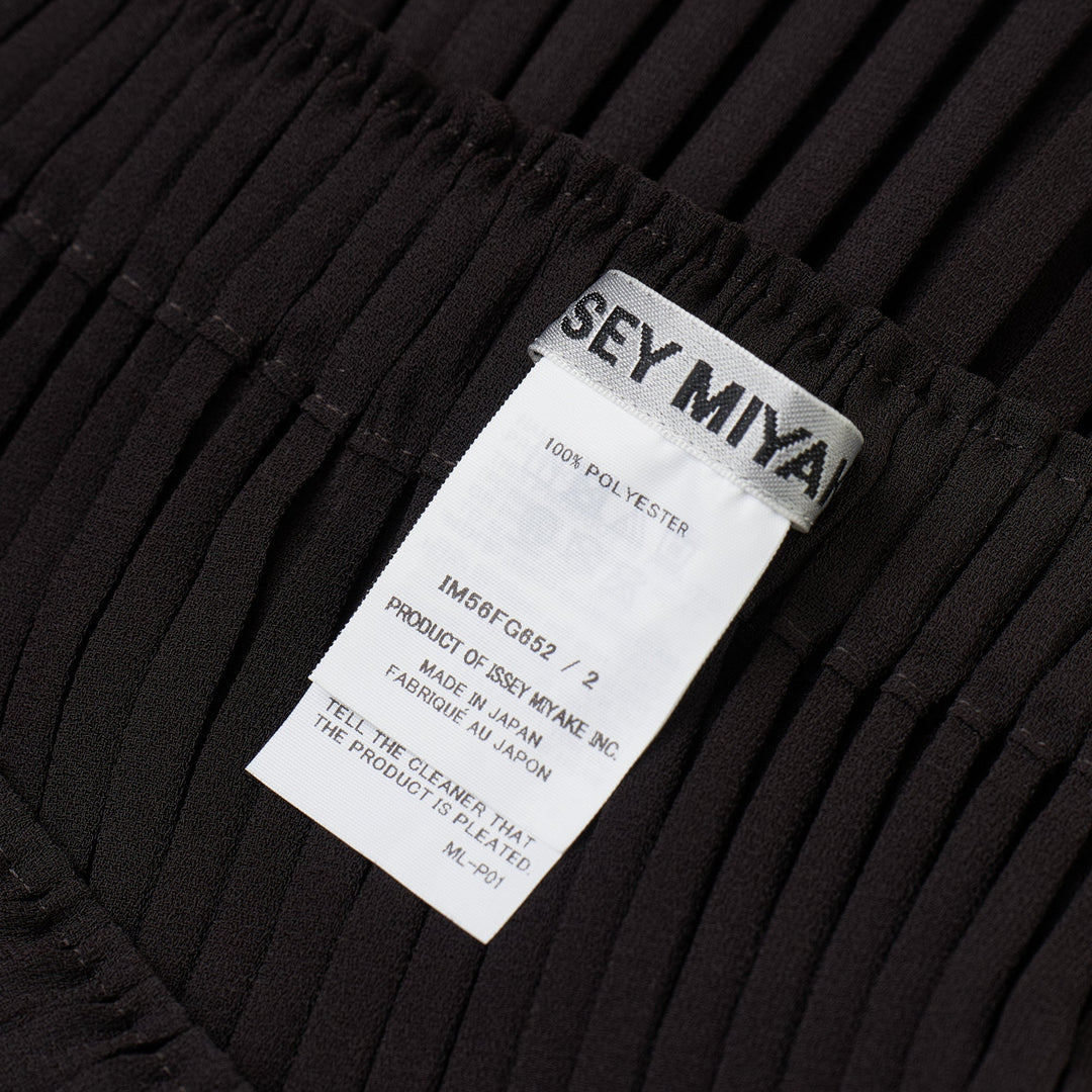 Pressed Flora Pleats Solid Pleated Skirt