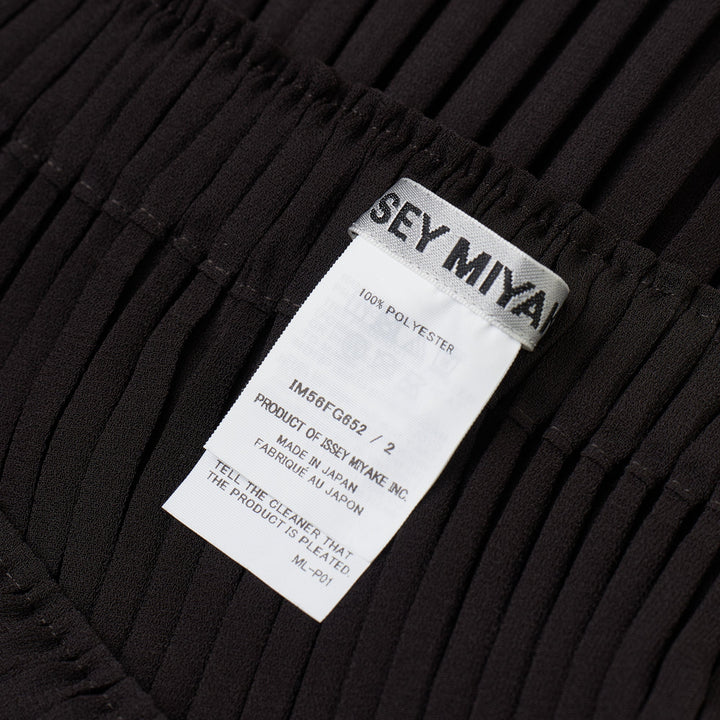 Pressed Flora Pleats Solid Pleated Skirt