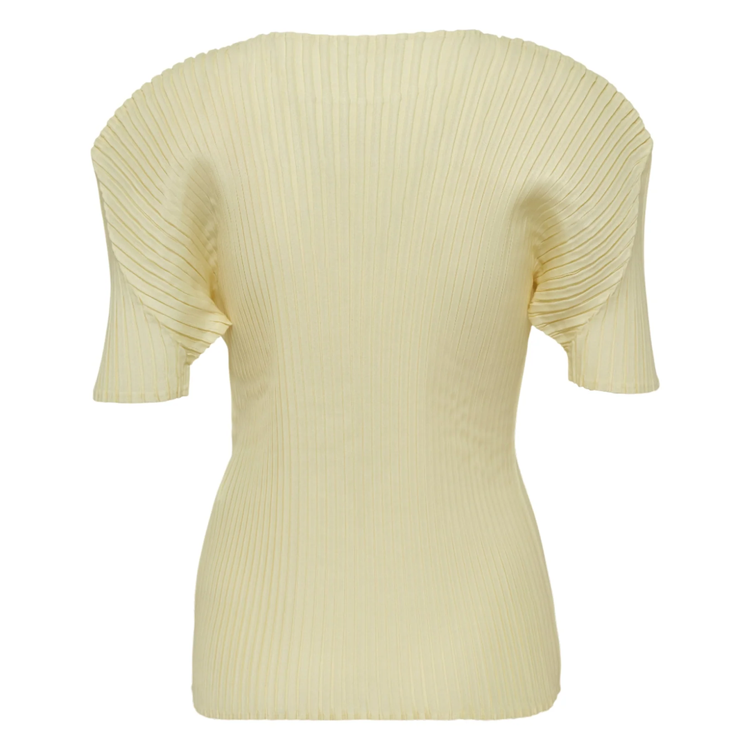 Pressed Flora Pleated T-Shirt