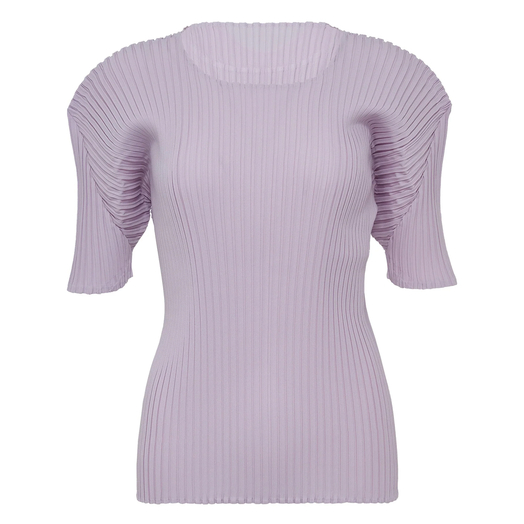 Pressed Flora Pleats Solid Top