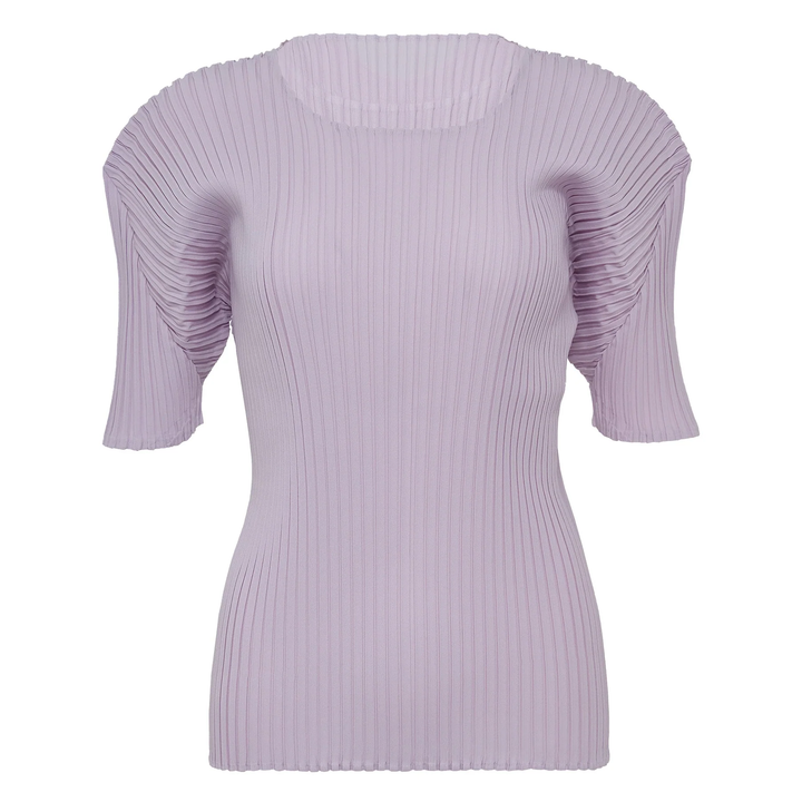 Pressed Flora Pleats Solid Top