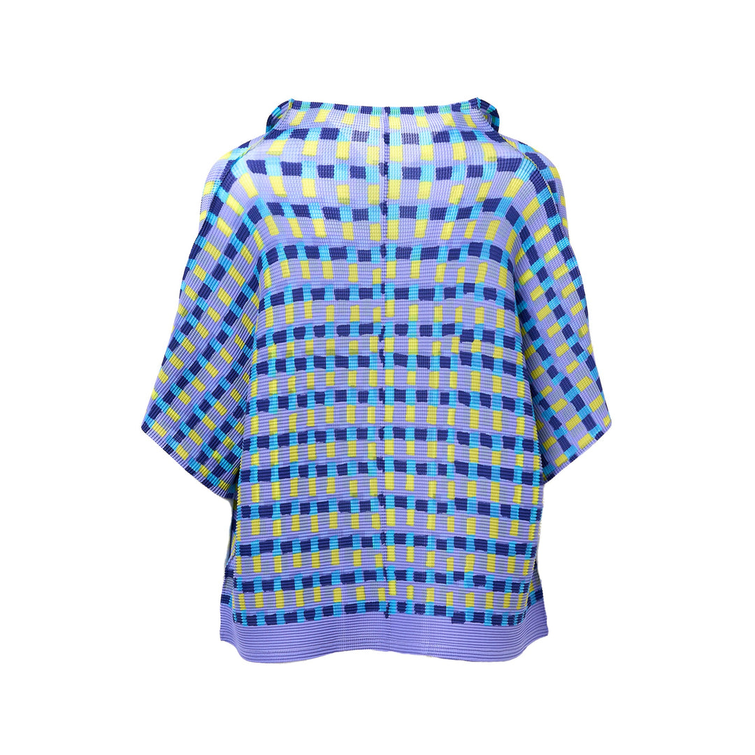 Drawing Check Cardigan