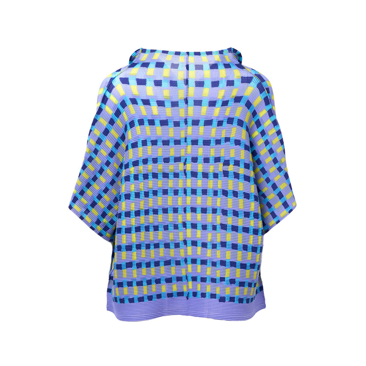 Drawing Check Cardigan