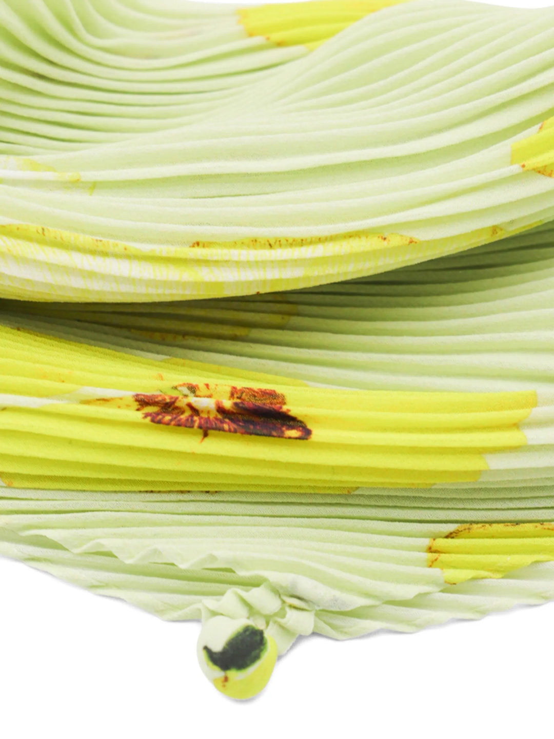 Pressed Flora Pleats Stole Scarf