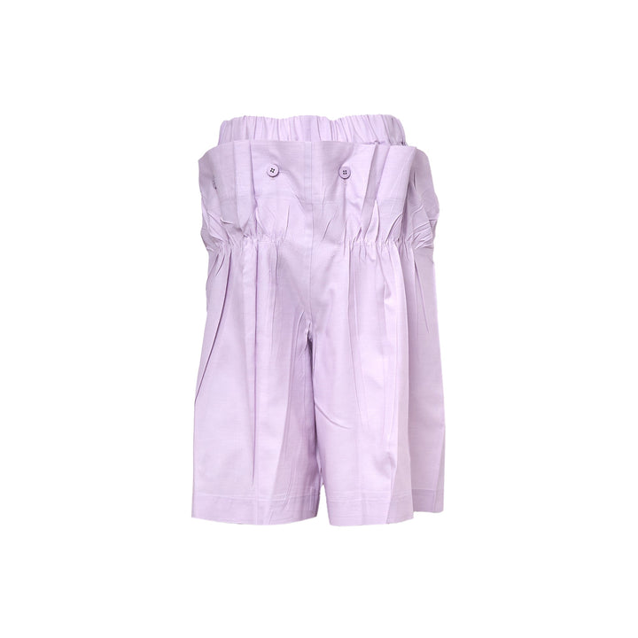 Crimped And Pressed Shorts