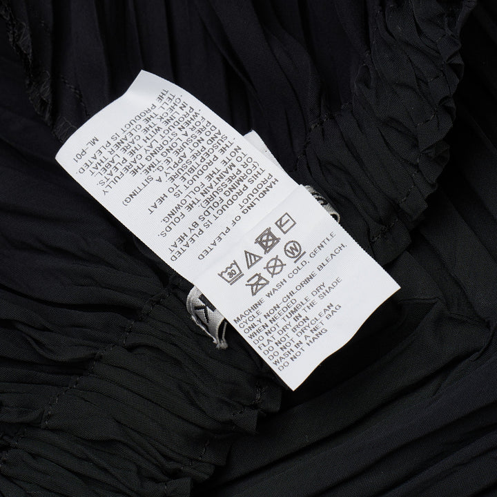 Wrinkled And Twisted Pleated Pants