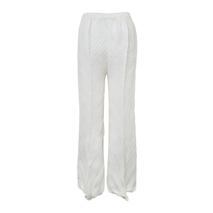 Wrinkled Twisted Pleated Pants
