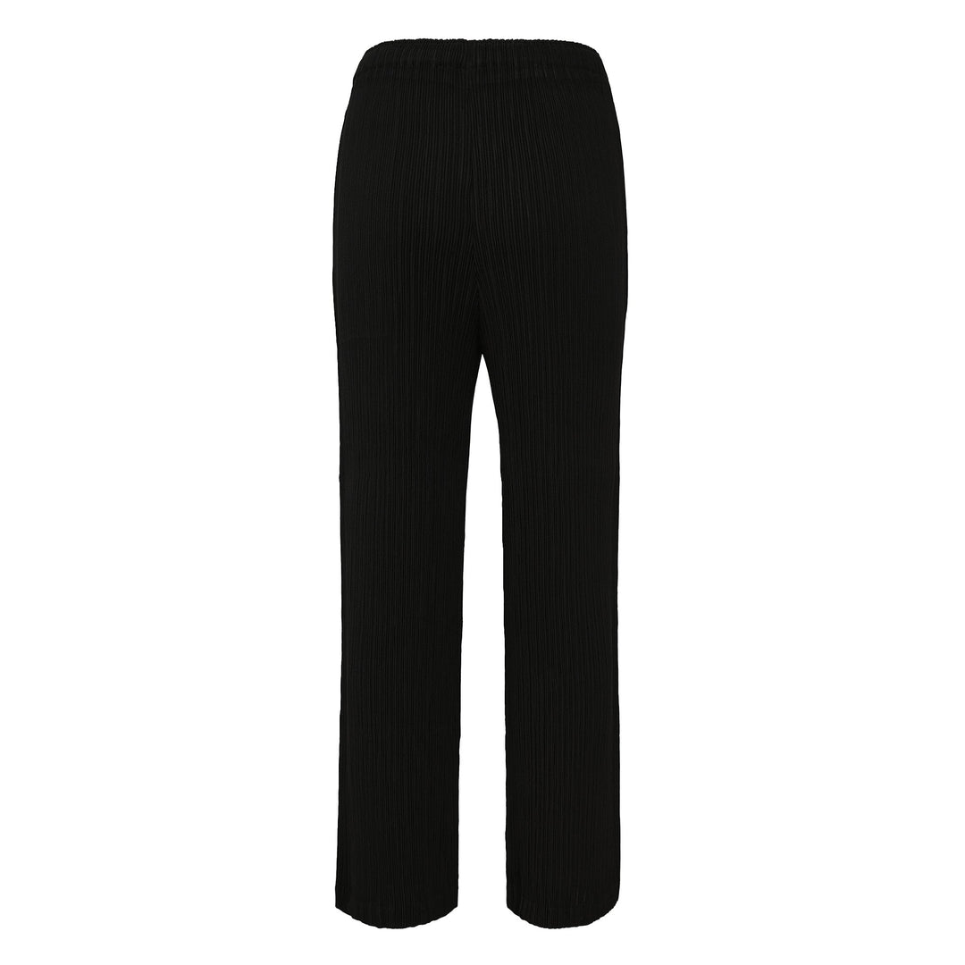 Hatching Bottoms Pleated Pants