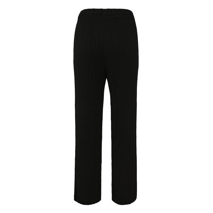 Hatching Bottoms Pleated Pants