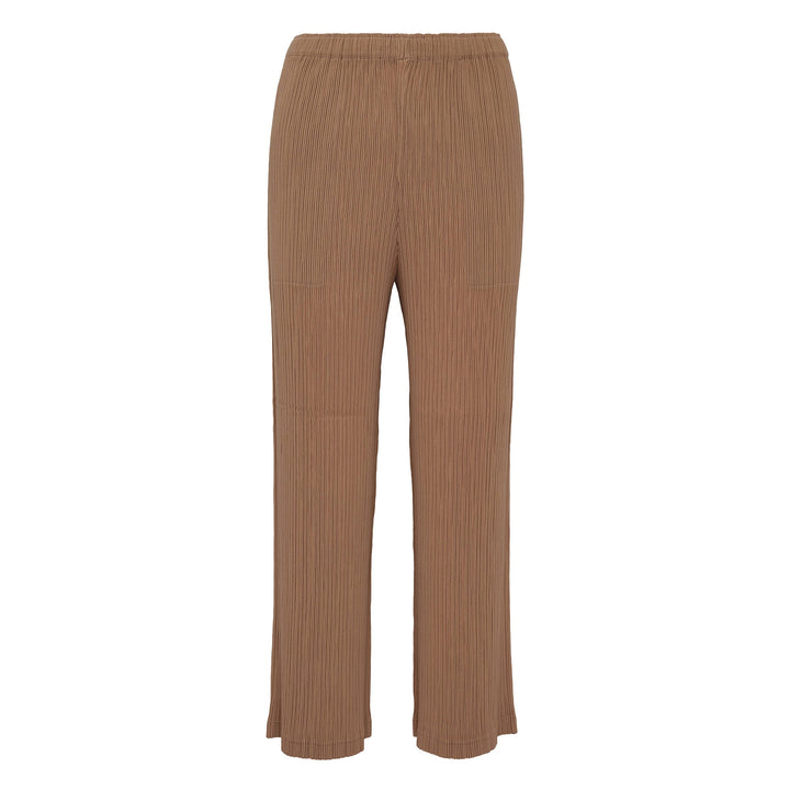 Hatching Bottoms Pleated Pants