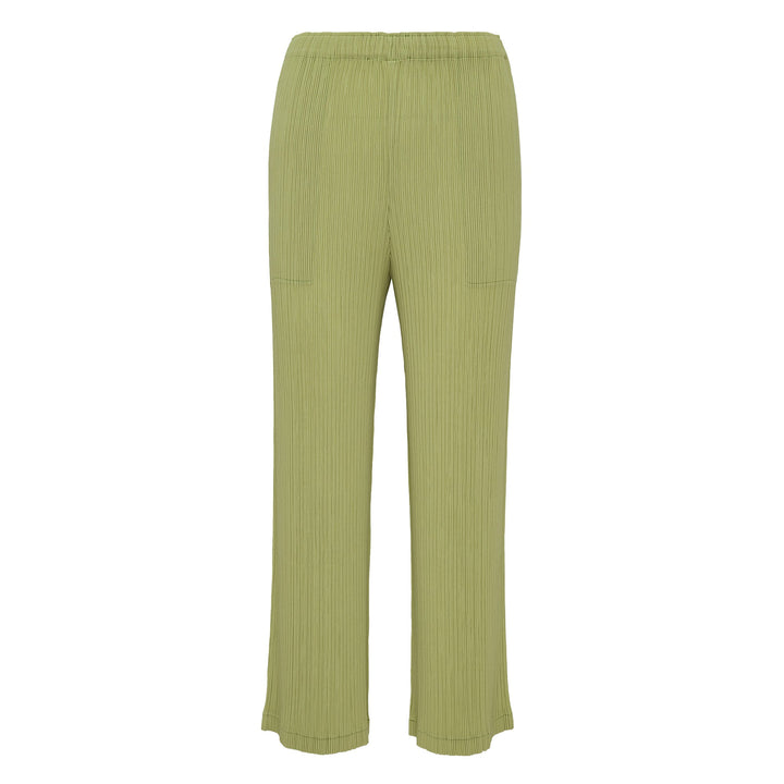 Hatching Bottoms Pleated Pants