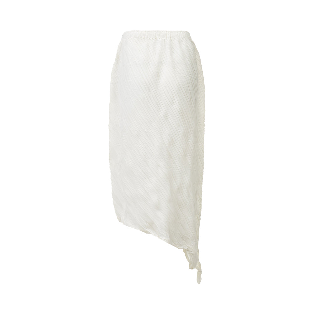 ISSEY MIYAKE Wrinkled Twisted Pleated Skirt - view 2