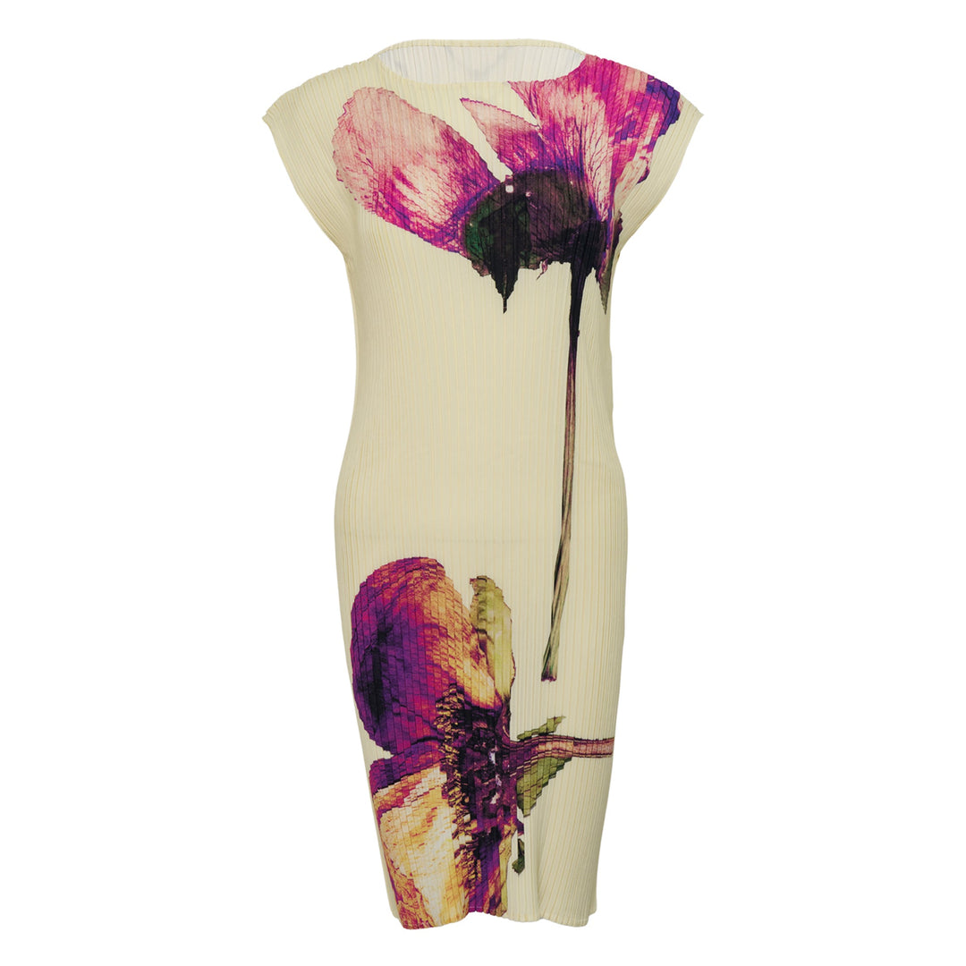 Pressed Flora Pleated Dress