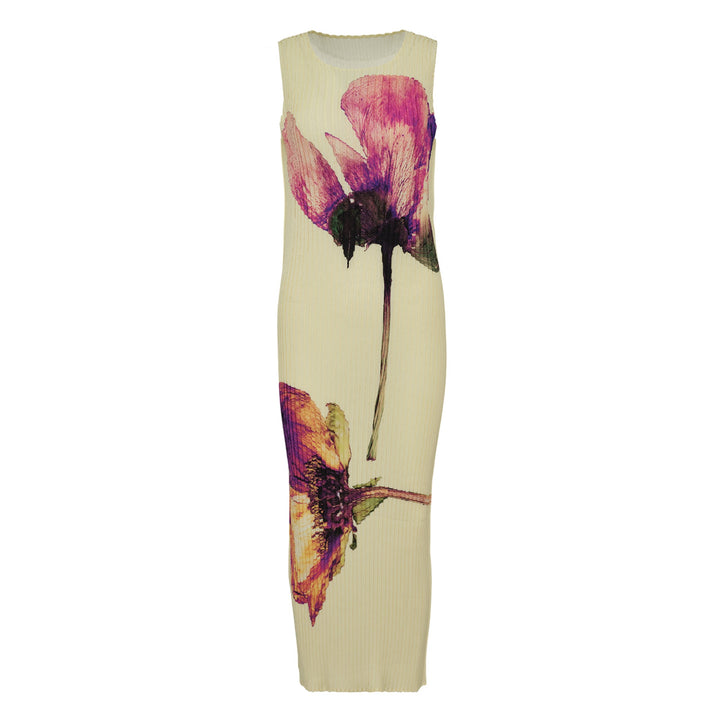 Pressed Flora Pleats Pleated Dress