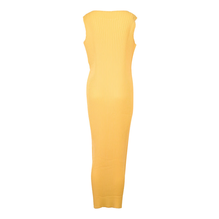 Pressed Flora Pleats Solid Pleated Dress