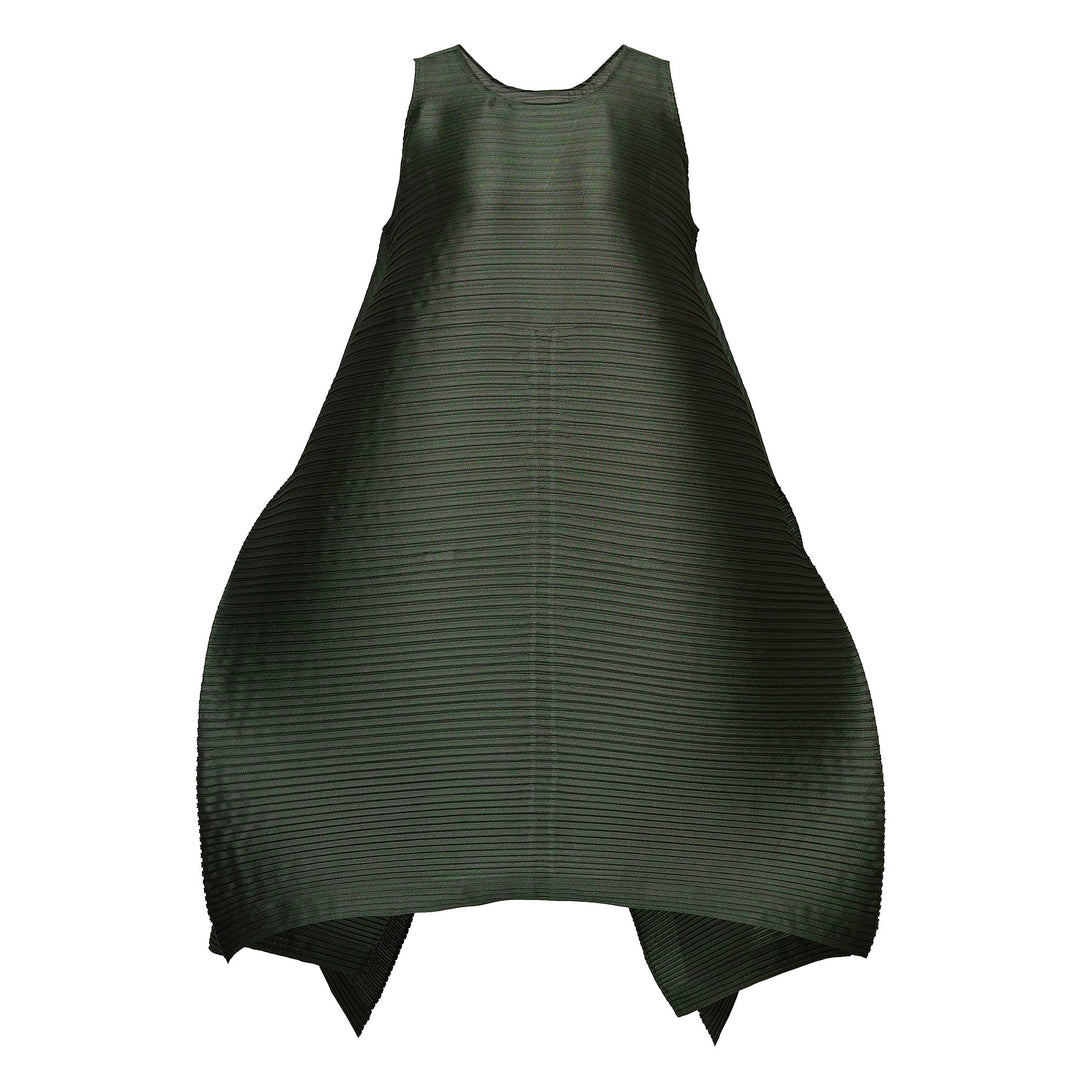 Paneled Pleats Pleated Dress