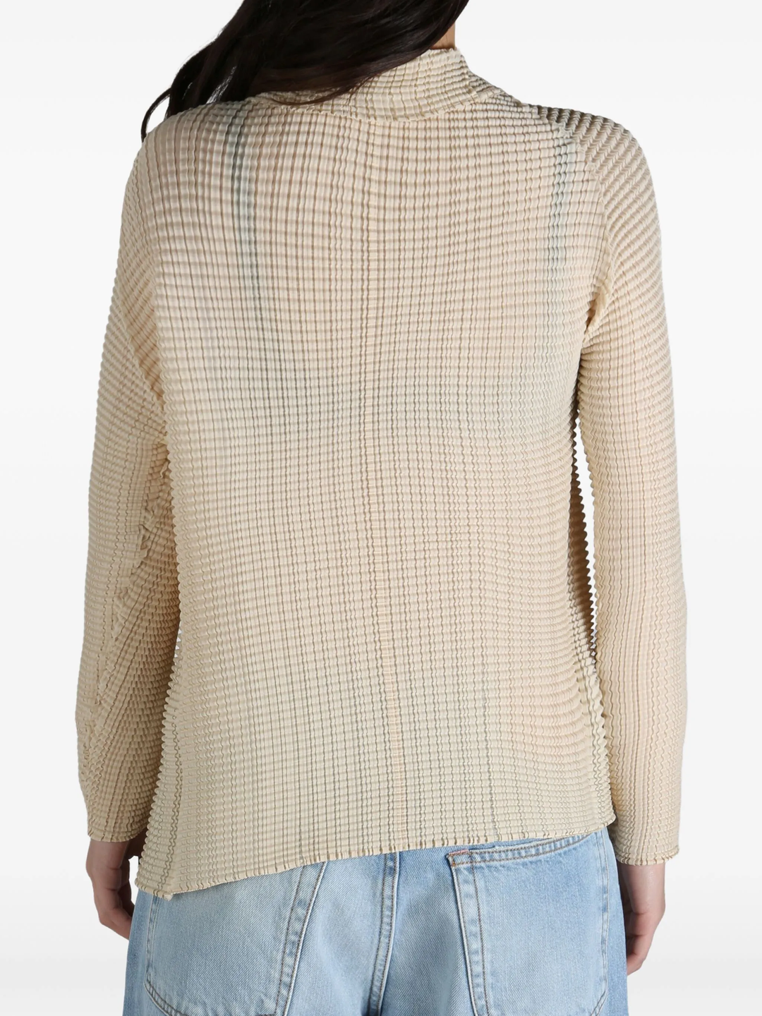Wooly Pleats-56 Pleated Cardigan