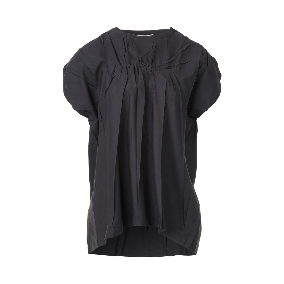 Crimped Pressed Woven Top