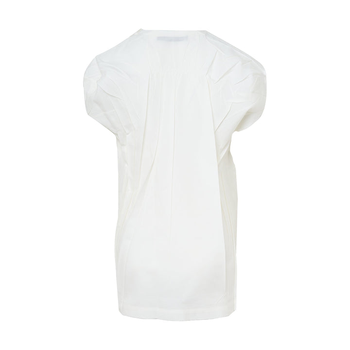 Crimped And Pressed Woven Top