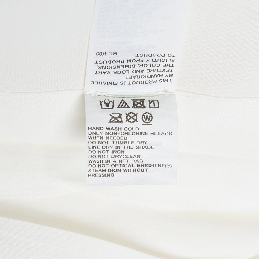 Crimped And Pressed Woven Top