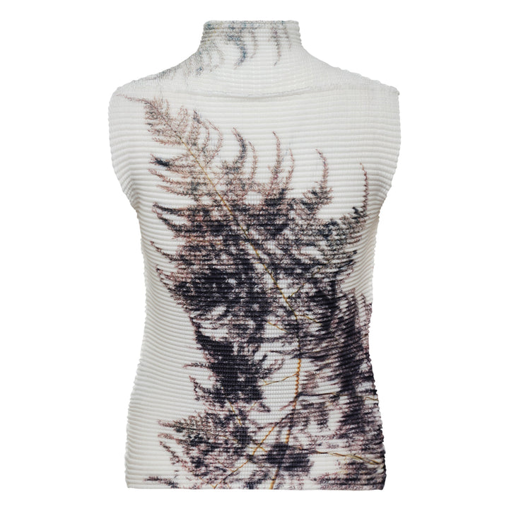 Pressed Flora Pleats Top