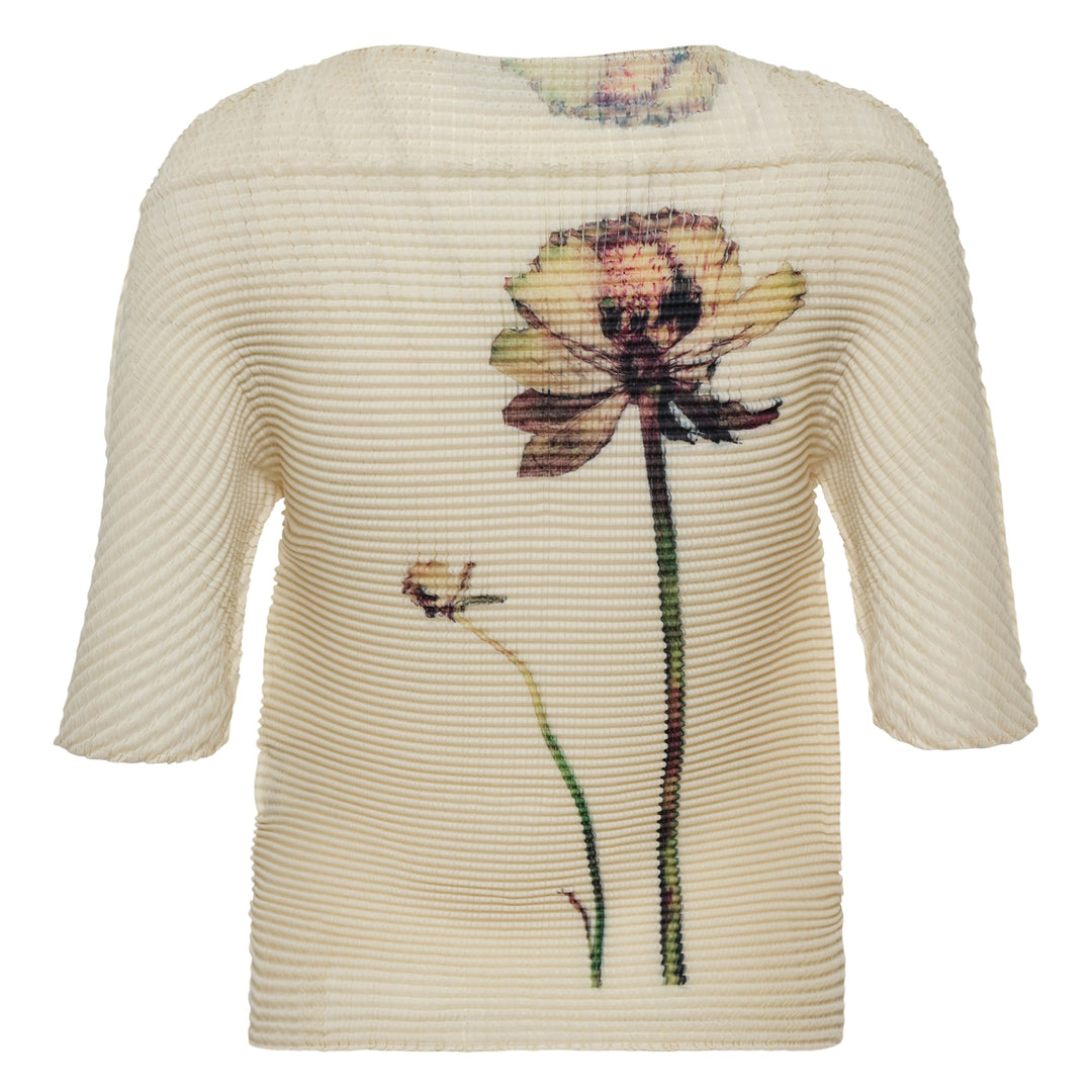 Pressed Flora Pleats Top