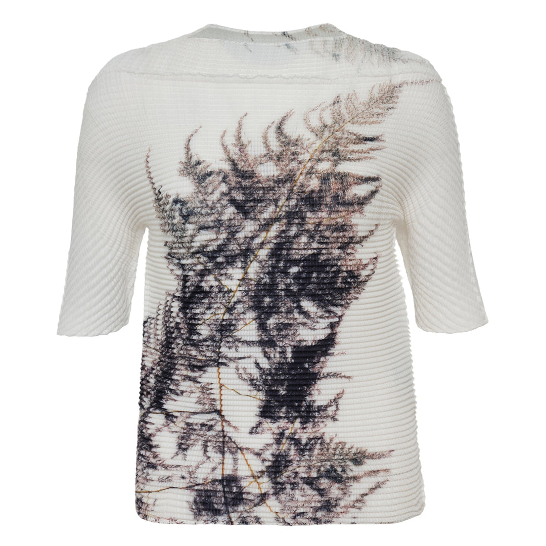 Pressed Flora Pleats Top