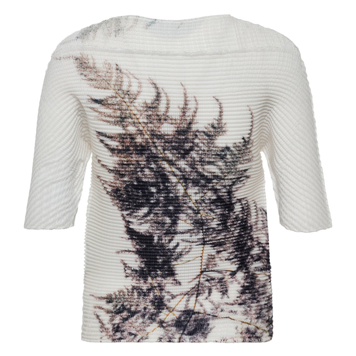 Pressed Flora Pleats Top