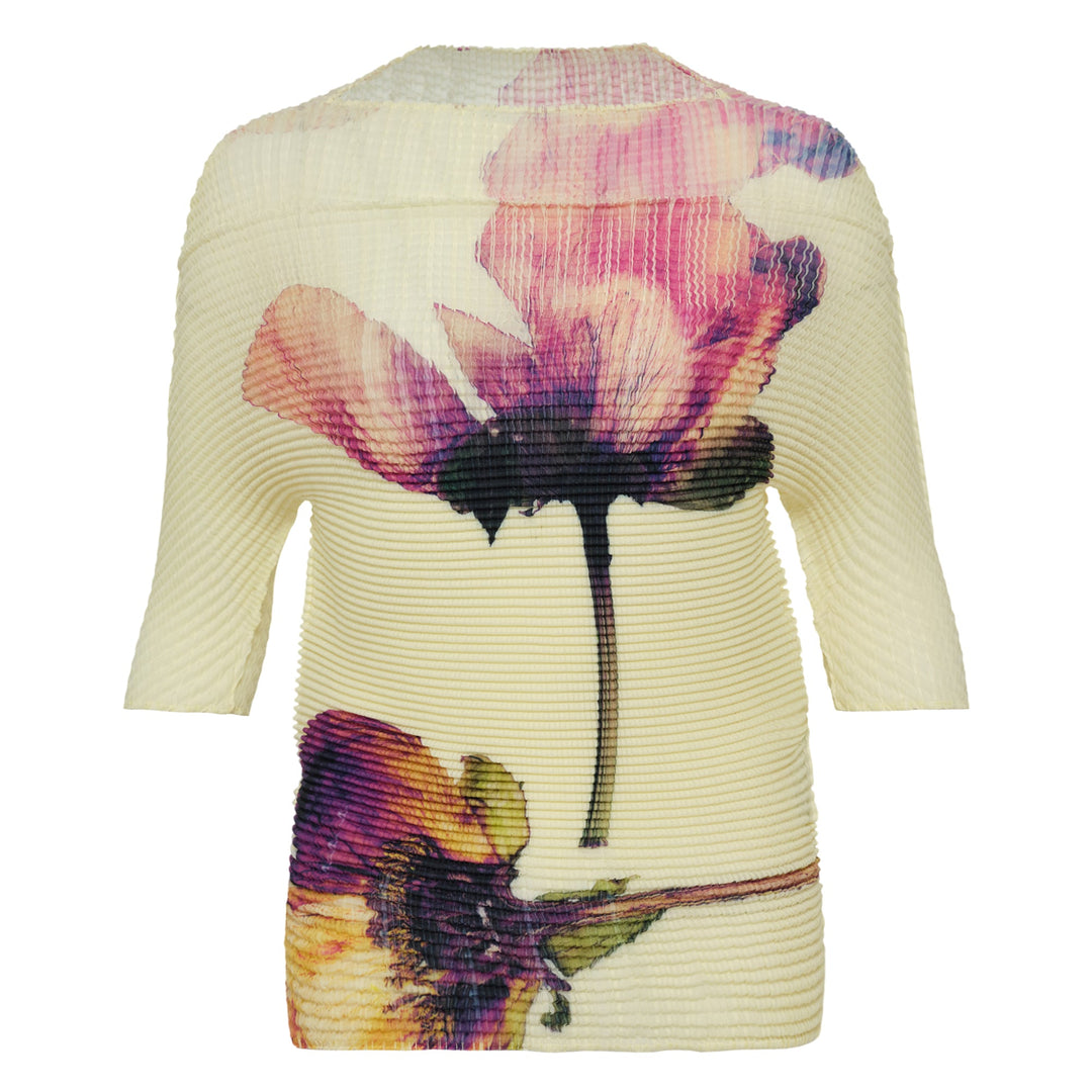 Pressed Flora Pleats Top