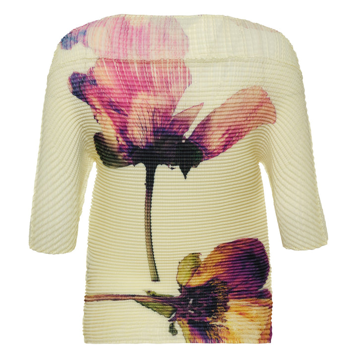 Pressed Flora Pleats Top