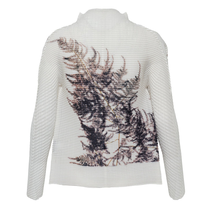 Pressed Flora Pleats Top