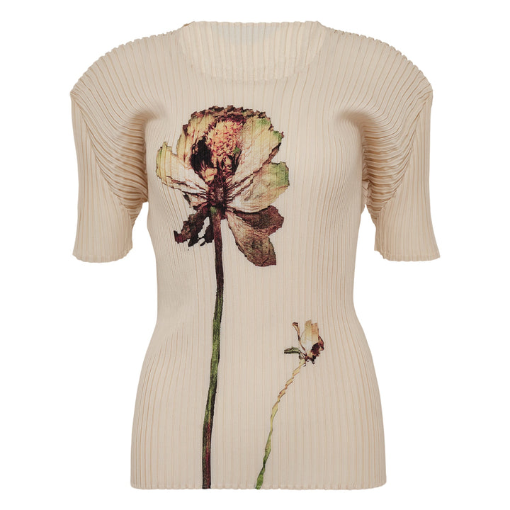 Pressed Flora Pleats Pleated Top