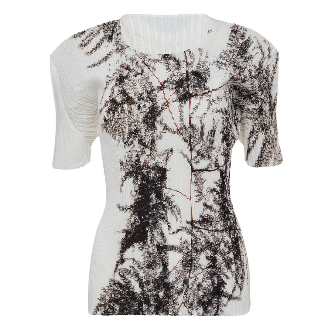 Pressed Flora Pleats Pleated Top