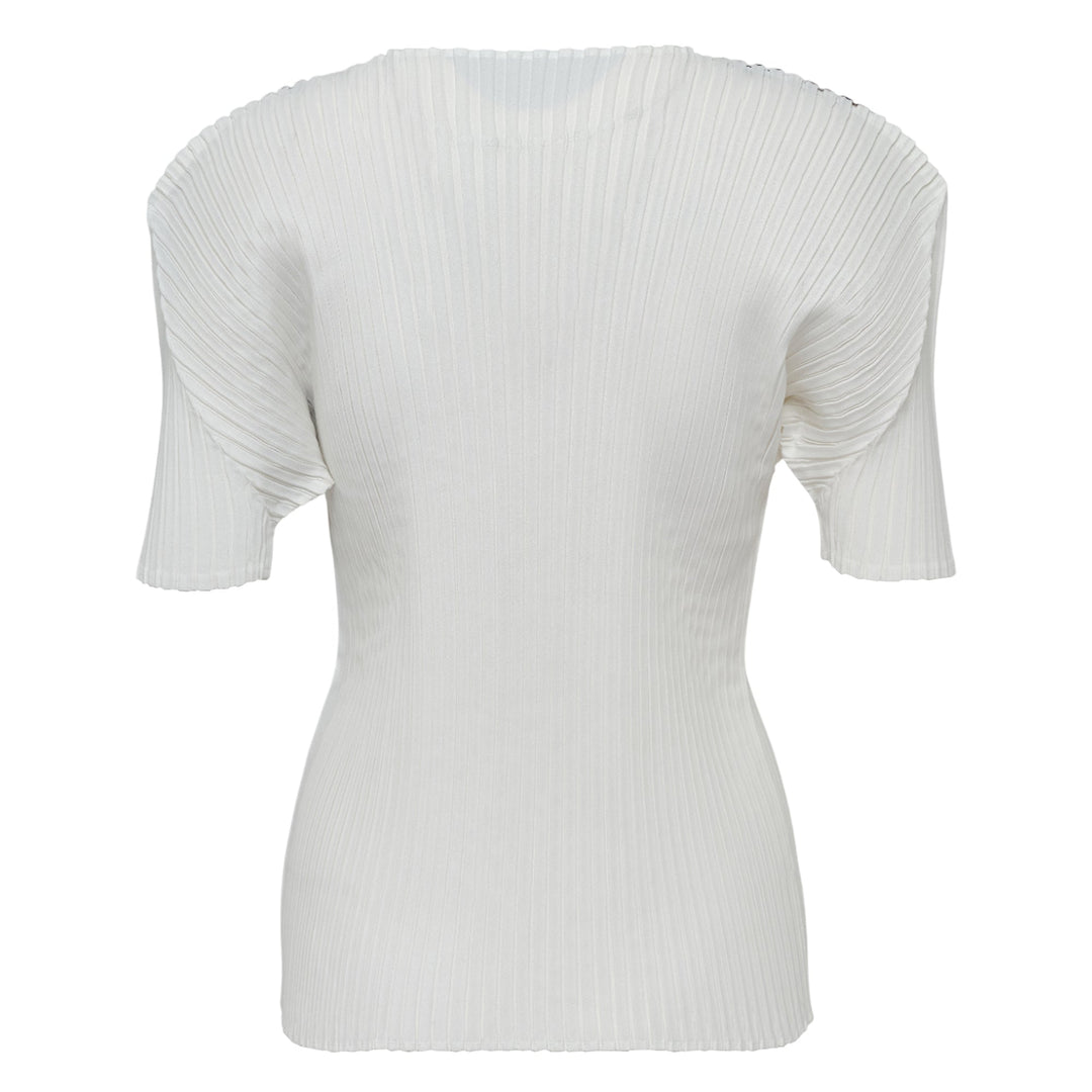 Pressed Flora Pleats Pleated Top
