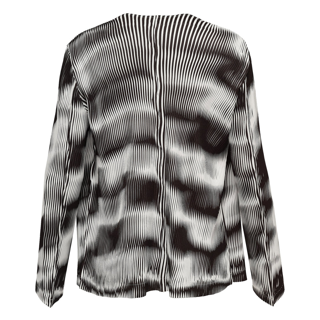 Sway Pleats Pleated Cardigan