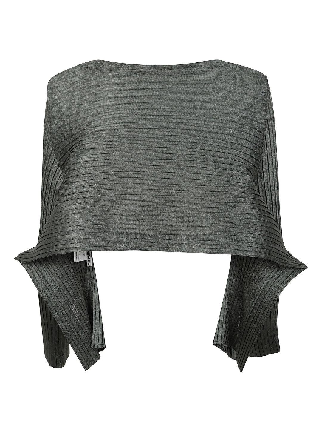 Paneled Pleats Pleated Cardigan