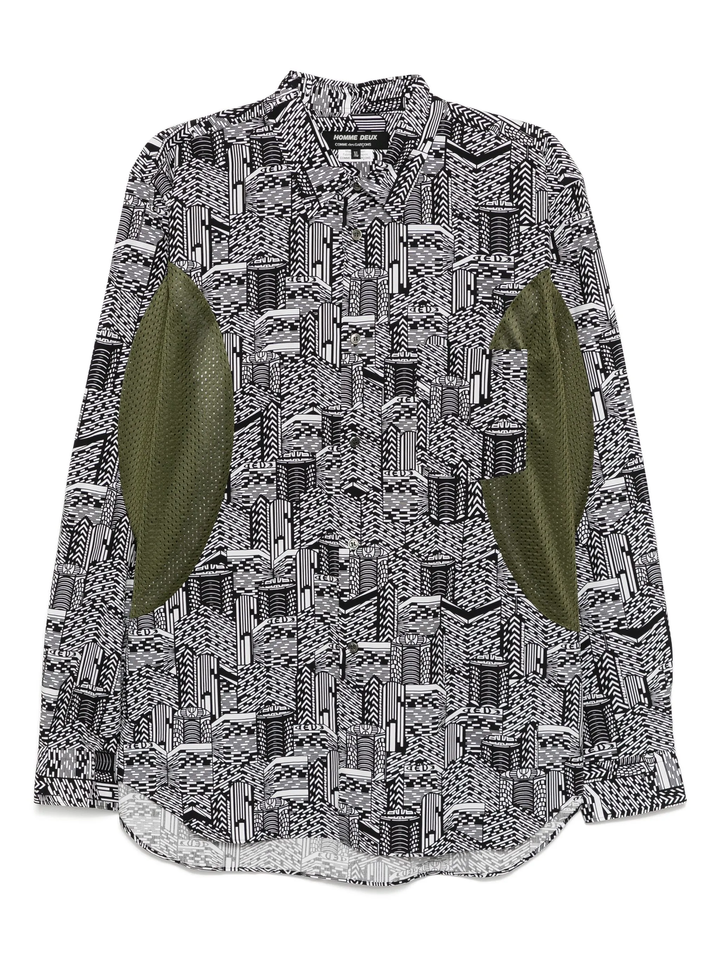 Cotton Broad Printed Pattern 4 Shirt