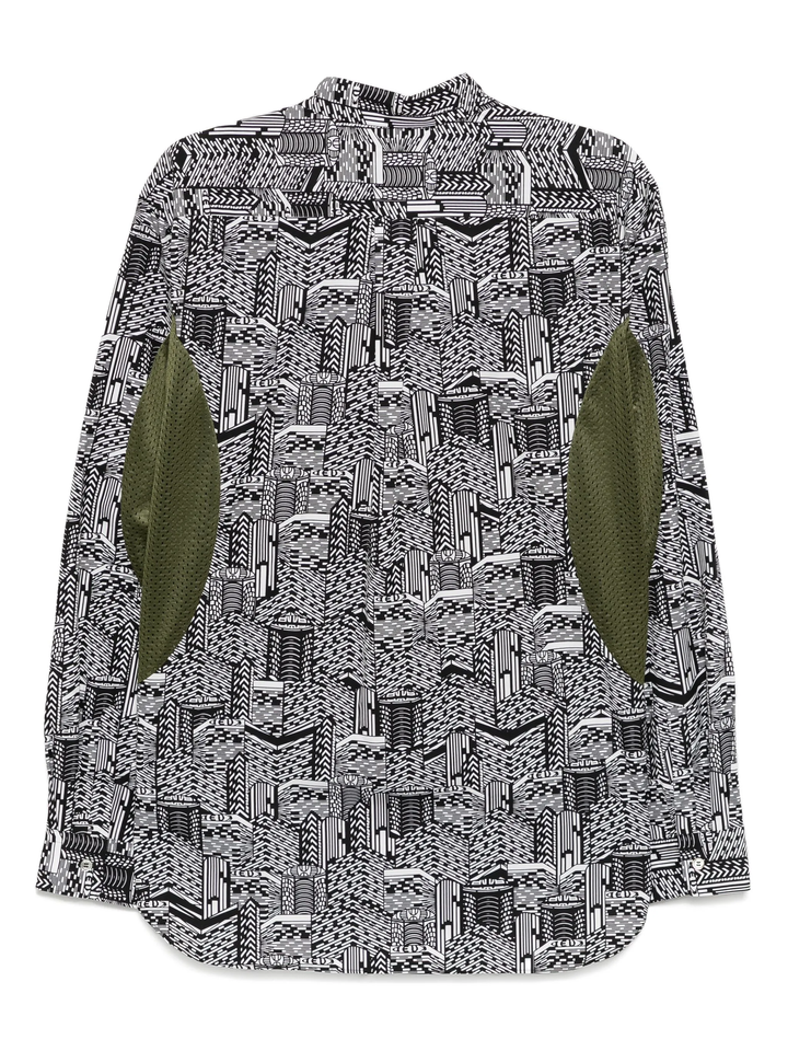 Cotton Broad Printed Pattern 4 Shirt