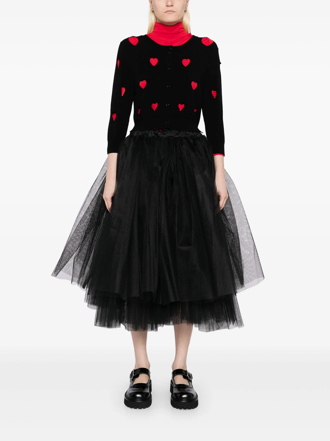 Nylon Yulle Hard X Nylon Tulle Skirt