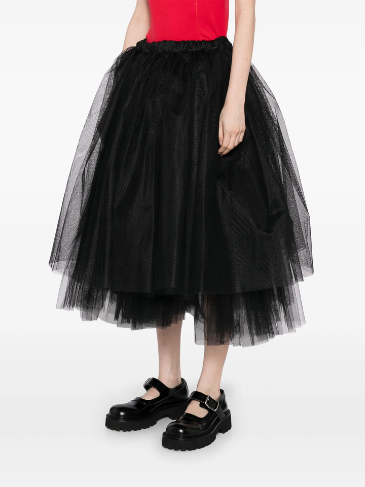Nylon Yulle Hard X Nylon Tulle Skirt