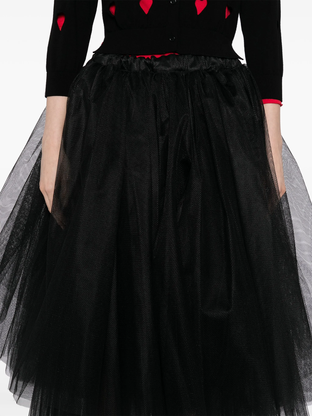Nylon Yulle Hard X Nylon Tulle Skirt