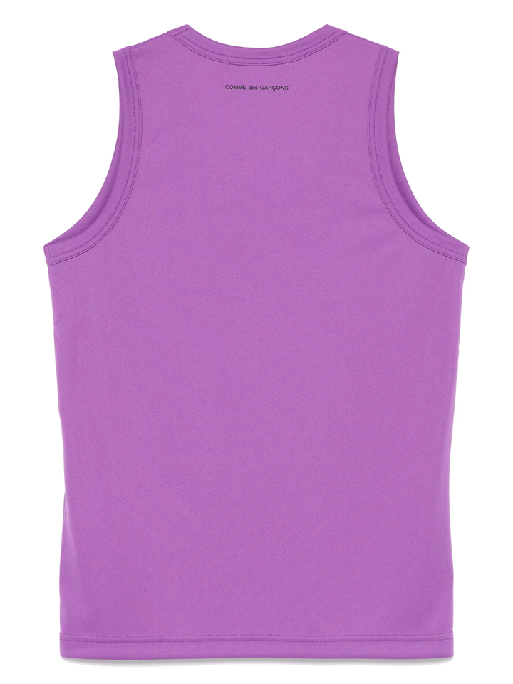 Polyester Smooth Back Logo Tank