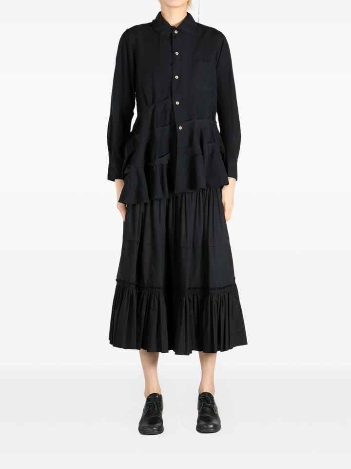 Polyester Spun Broad Medium Blouse