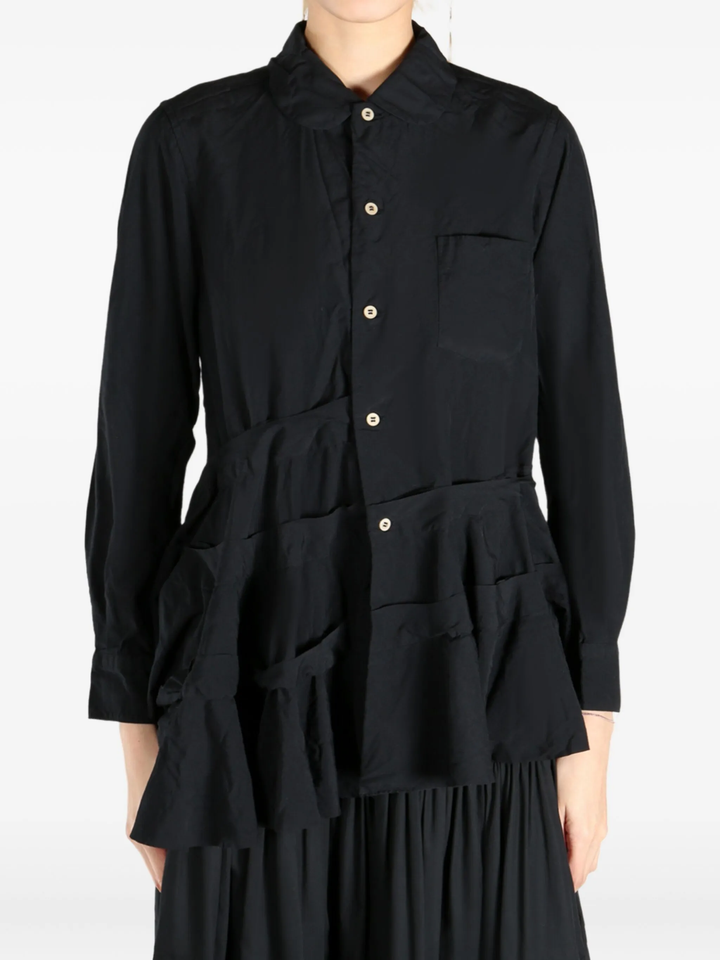 Polyester Spun Broad Medium Blouse
