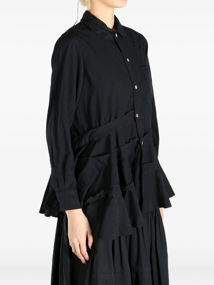Polyester Spun Broad Medium Blouse